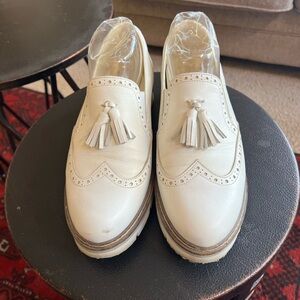 JAFA Shoes leather tassel loafers, size 40 (US9), made in Portugal